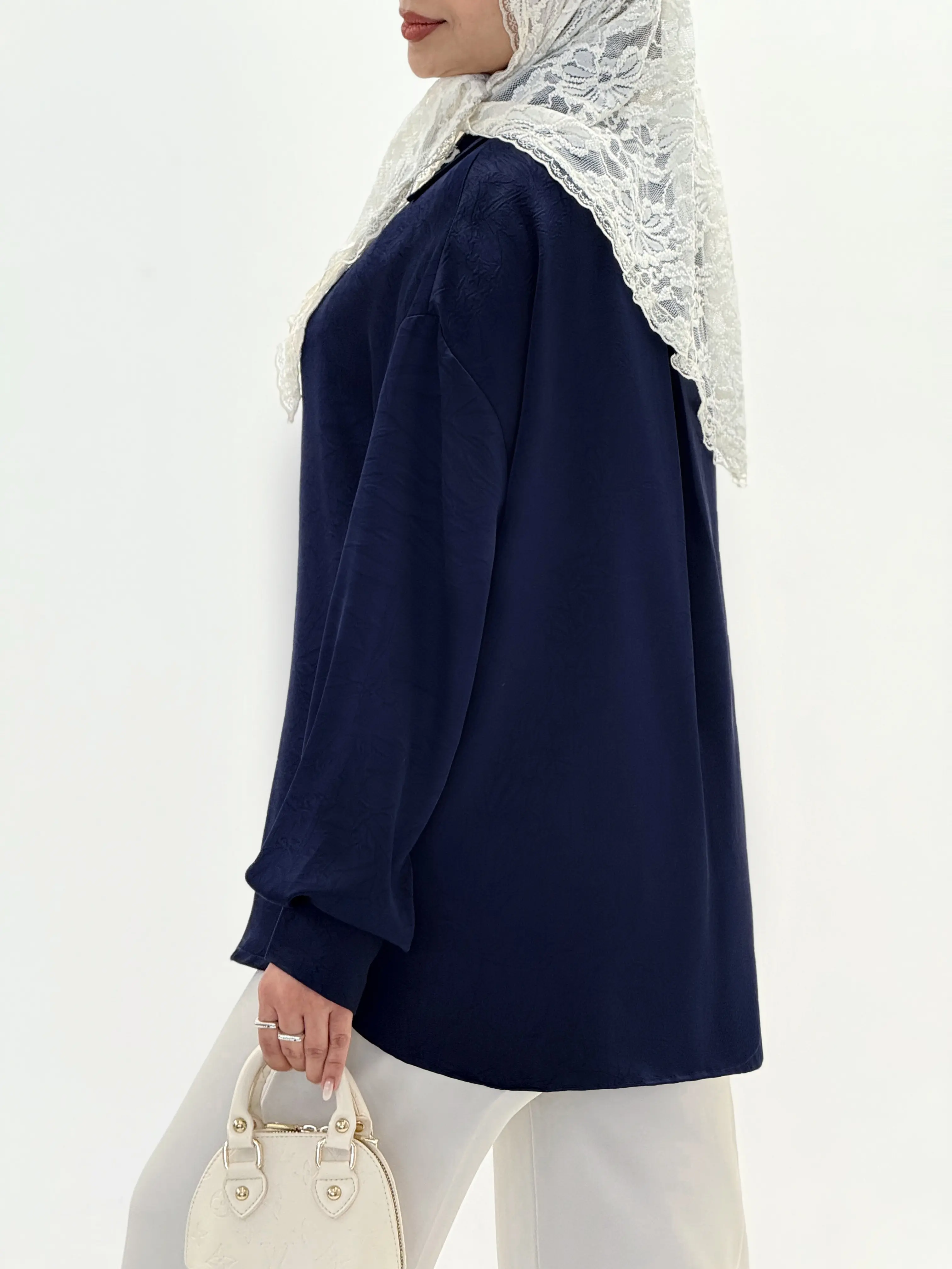 6505-شومیز ساتن کارتیه
